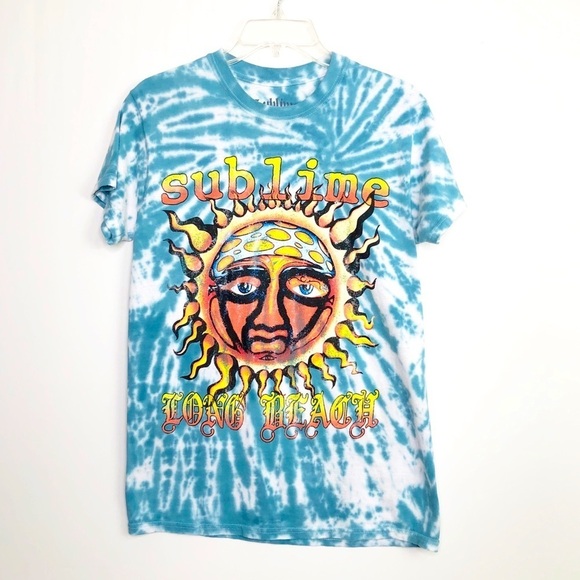 SUBLIME tye dye Graphic T-shirt - Picture 1 of 8